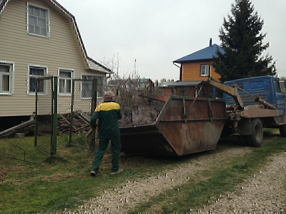 Вывоз мусора и отходов с дачи и участка СНТ в Похвистневе в октябре