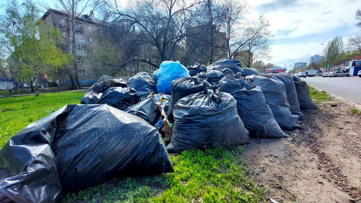 Вывоз и утилизация мусора после субботника в Похвистневе в октябре