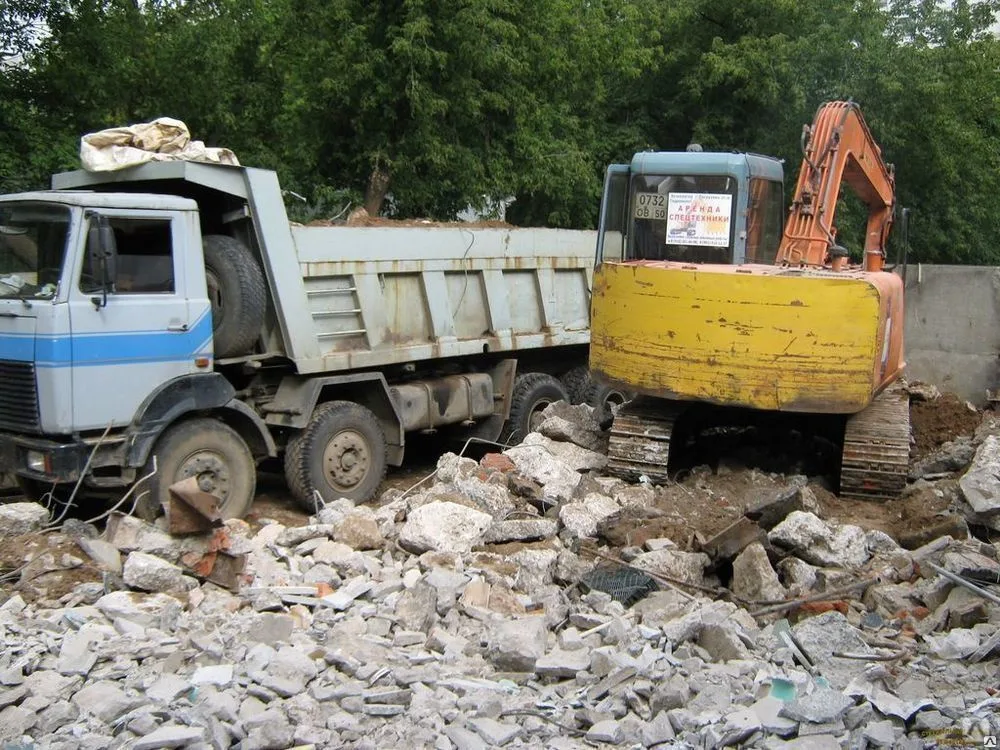 Вывоз бетонного боя и утилизация в Похвистневе в октябре