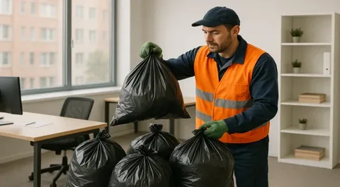 Уборка и вывоз мусора после мероприятий в Похвистневе в октябре